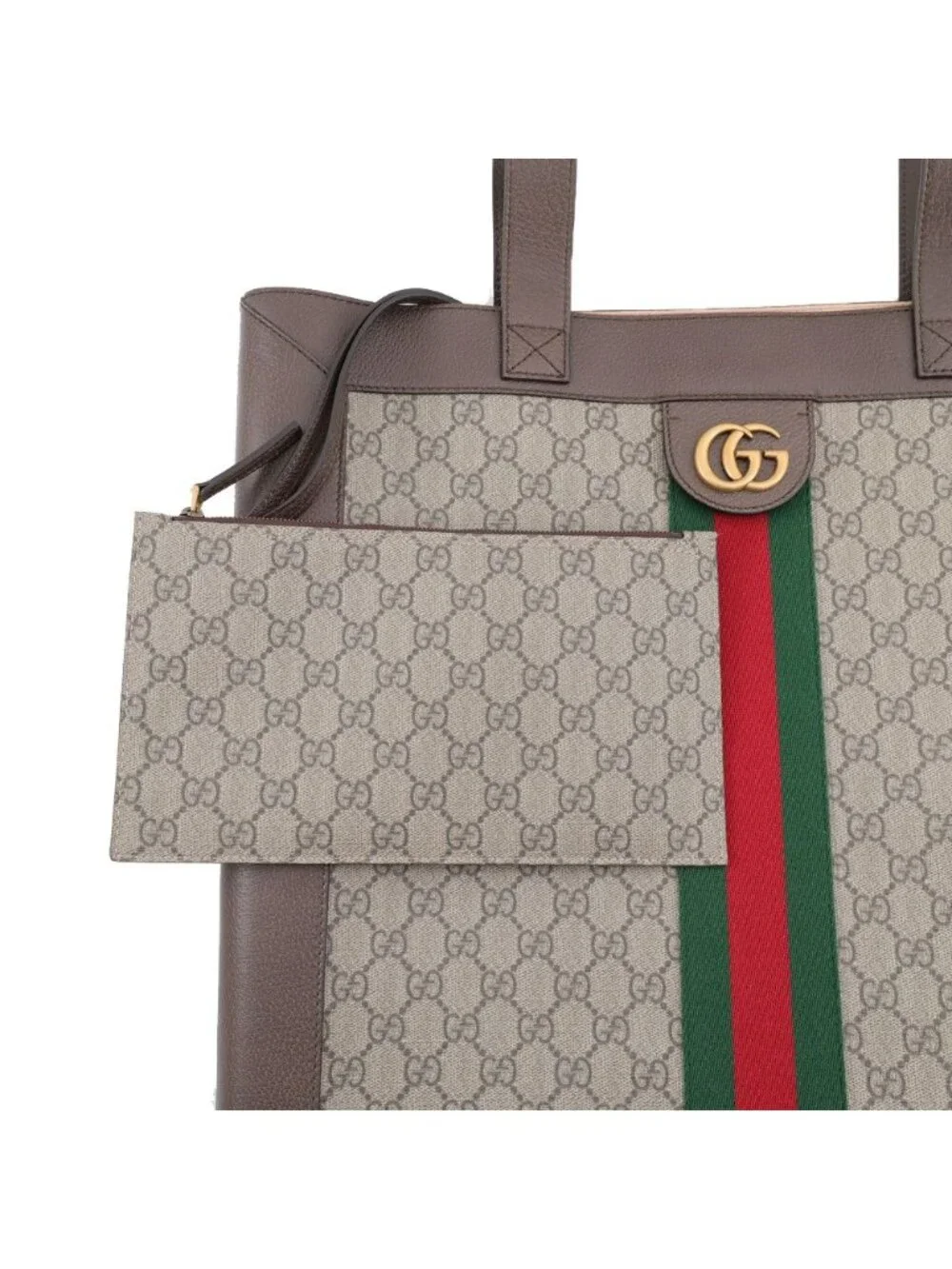 Gucci Tote Bag Ophidia GG Supreme Large Leather